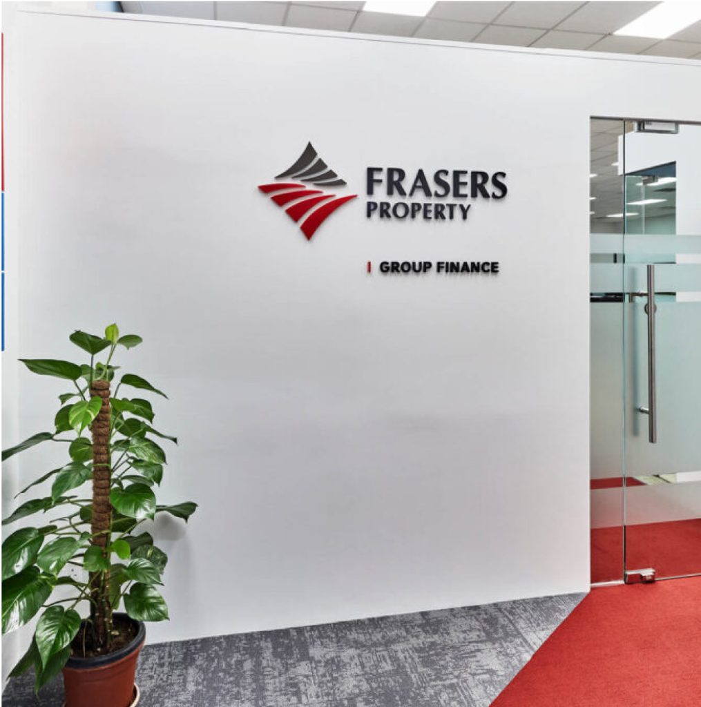 Frasers Property Office Renovation Project – Entrance