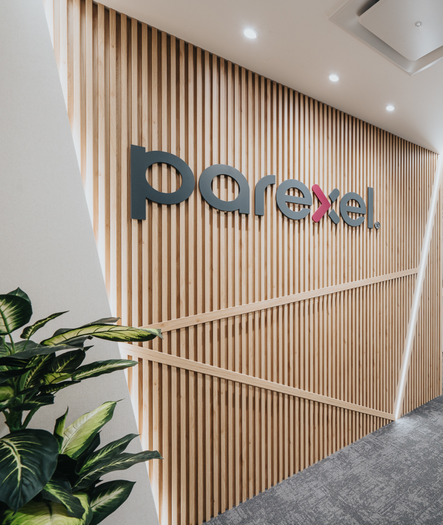 Parexel Office Renovation Project - Entrance